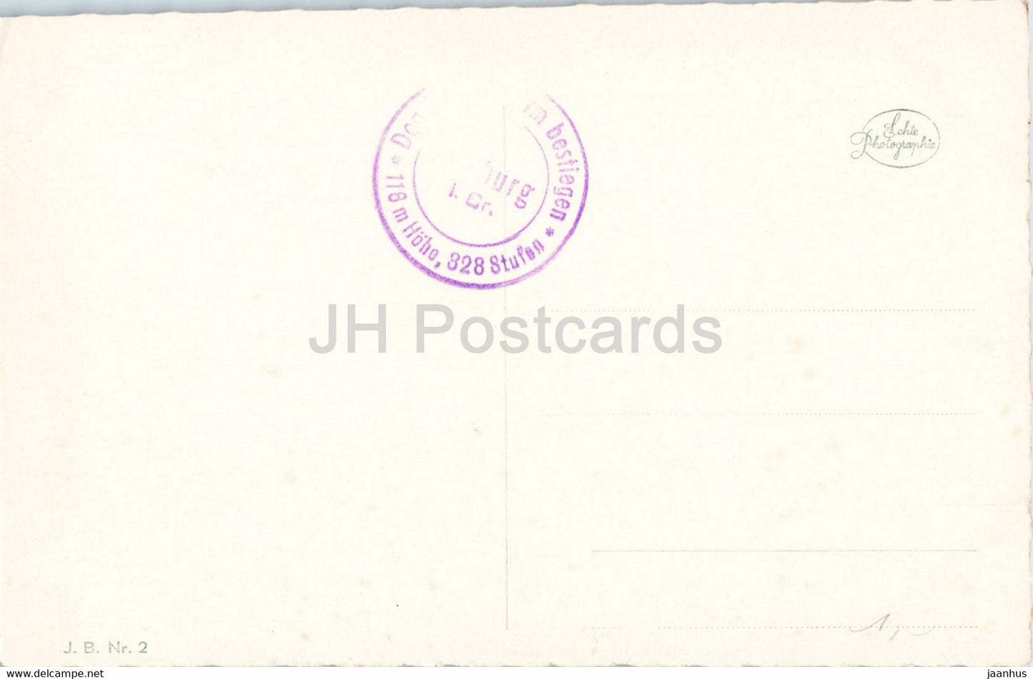 Freiburg i Br - Munster - cathédrale - 2 - carte postale ancienne - Allemagne - inutilisée