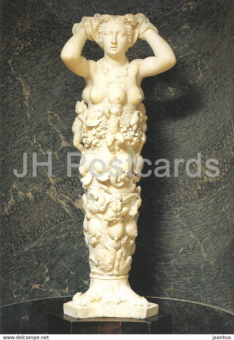 Sculpture by Niccolo Pericoli dit Tribolo - La Nature - 2001 - France - unused - JH Postcards