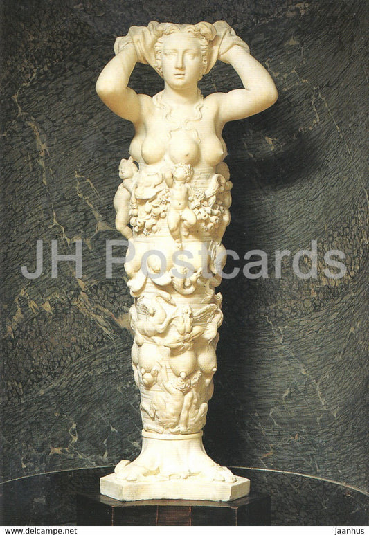 Sculpture by Niccolo Pericoli dit Tribolo - La Nature - 2001 - France - unused - JH Postcards