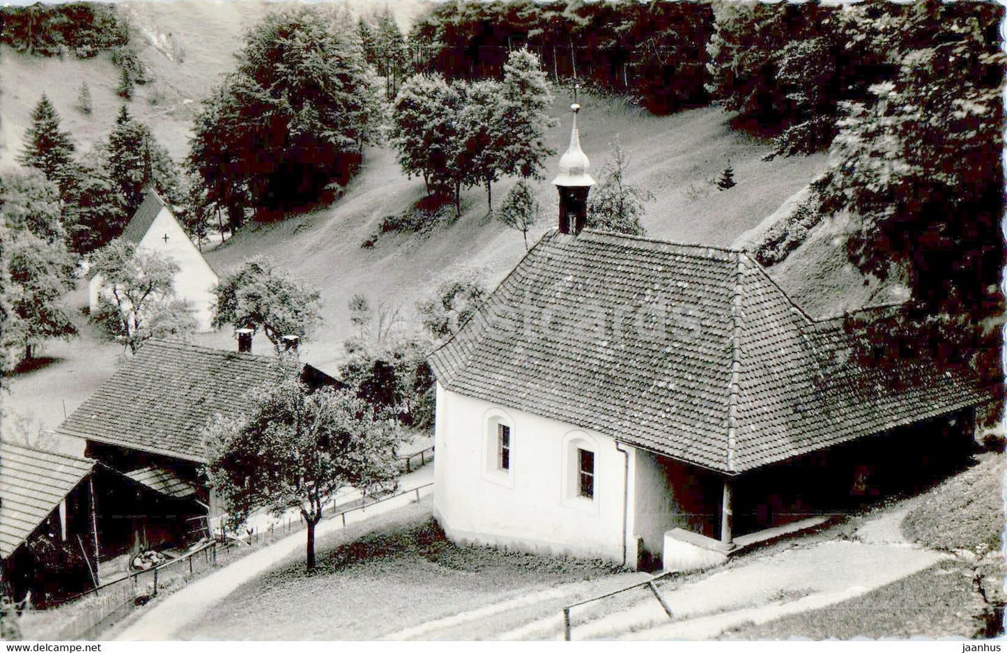 Flueli Ranft - Einsiedelei Niklaus v der Flue - 200 - old postcard - Switzerland - unused - JH Postcards