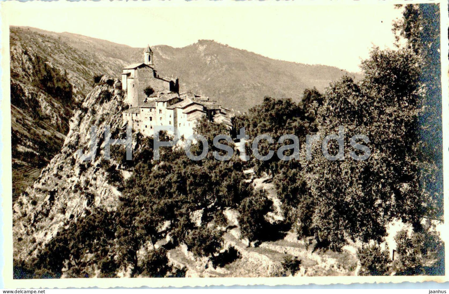 Cote d'Azur - Peillon - Collection Eclecta - old postcard - France - unused - JH Postcards