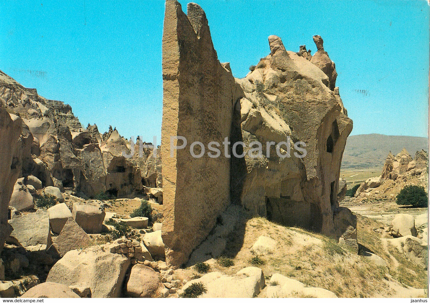 Zelve - Avanos - Nevsehir - The Valley of Zelve - 1995 - Turkey - used - JH Postcards