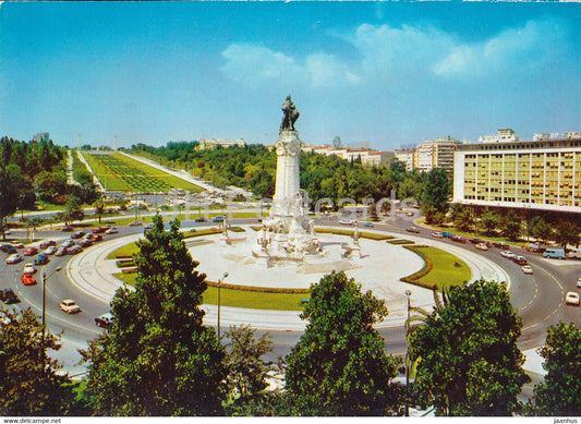 Lisbon - Lisboa - Praca Marques de Pombal - Marquis de Pombal circuit - 202 - Portugal - unused - JH Postcards