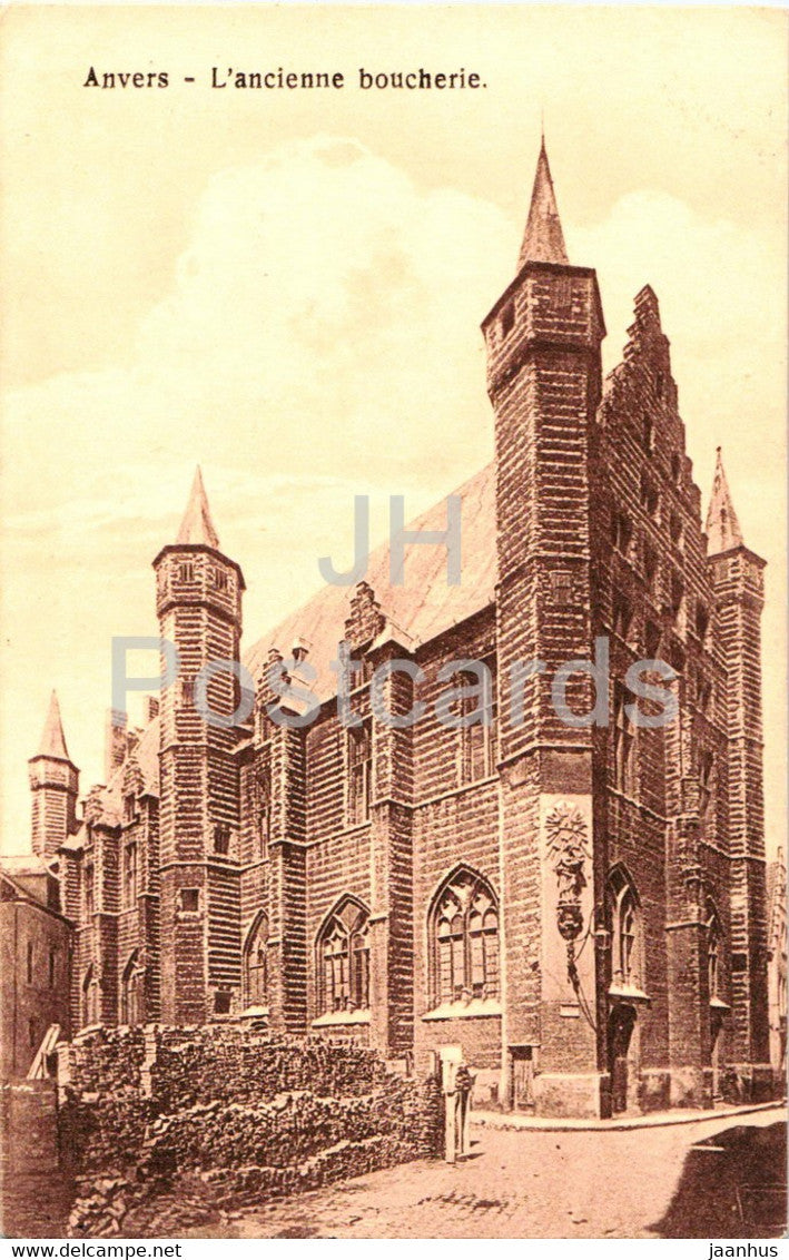 Anvers - Antwerpen - L'Ancienne Boucherie - old postcard - Belgium - used - JH Postcards