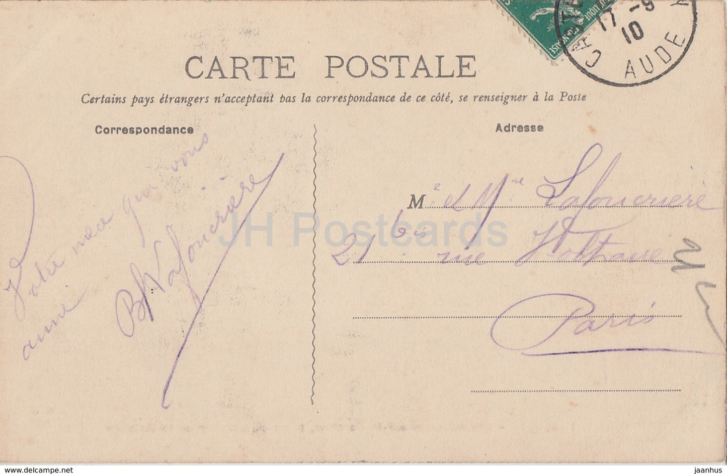 Toulouse - Vue Generale sur la Garonne - prise du Clocher de la Dalbade - bridge - 42 1910 old postcard - France - used