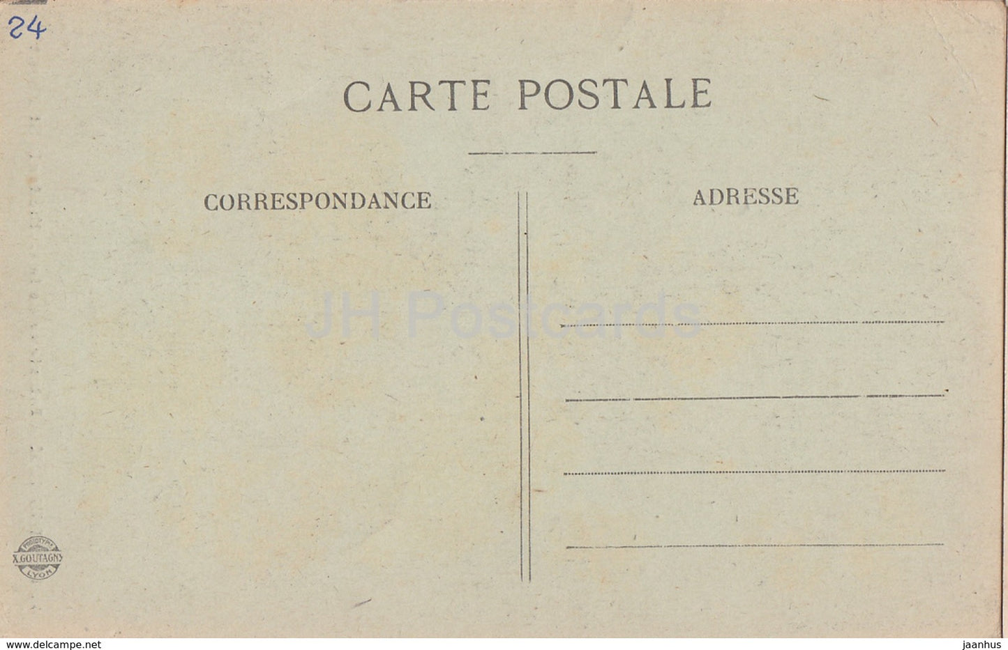 Perigueux - Interieur de la Cathedrale St Front - cathedral - 14 - old postcard - France - unused