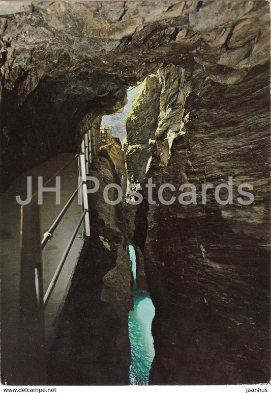 Viamalaschlucht bei Thusis - 1972 - Switzerland - used - JH Postcards