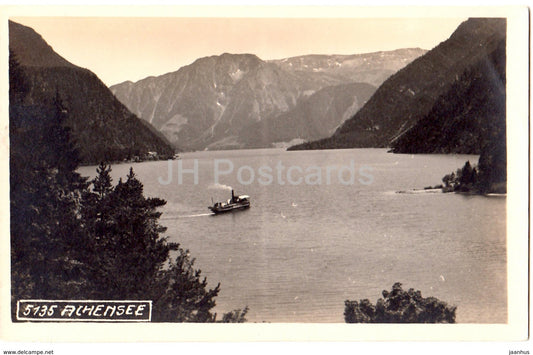 Achensee - 5135 - old postcard - Austria - unused - JH Postcards