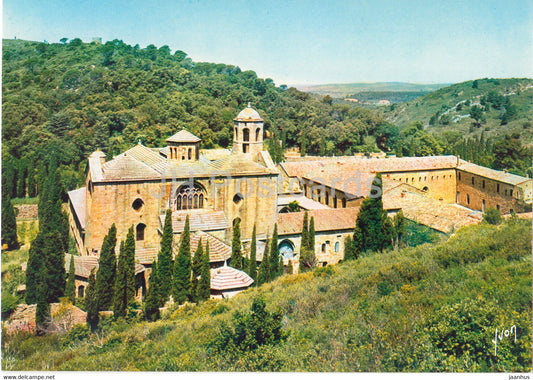 Narbonne - Abbaye de Fontfroide - Vue Generale - 11 - France - unused - JH Postcards