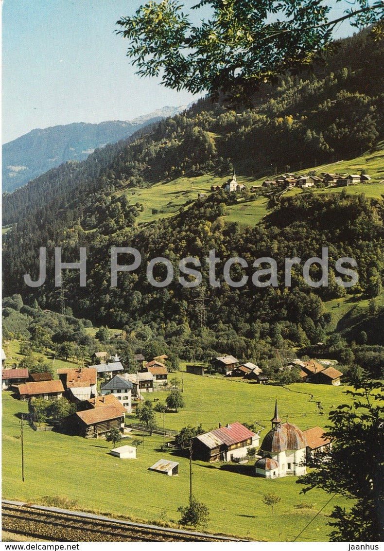 Disla und Cavardiras bei Disentis - 6961 - Switzerland - unused - JH Postcards