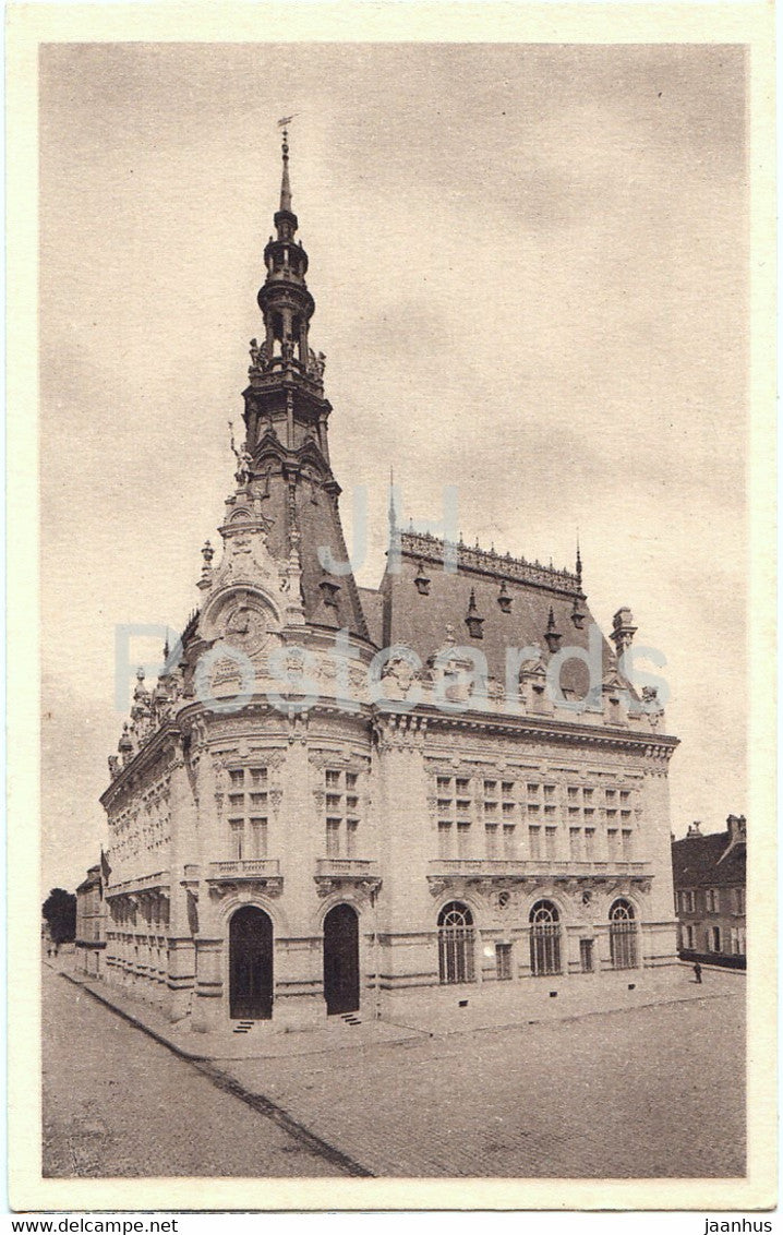 Sens - l'Hotel de Ville - Dupont et Poivert - 124 - old postcard - France - unused - JH Postcards