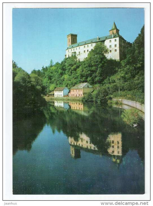 Castle - Rozhmberk - Czech Republic - unused - JH Postcards