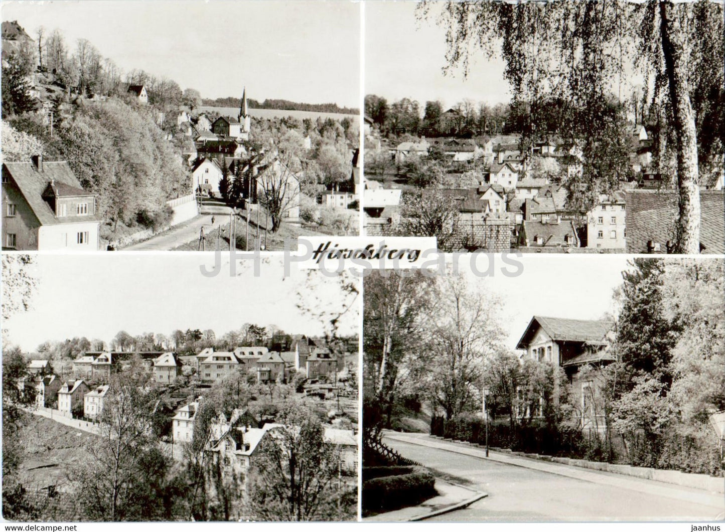 Hirschberg - Saale - 6553 - old postcard - 1969 - Germany DDR - used - JH Postcards