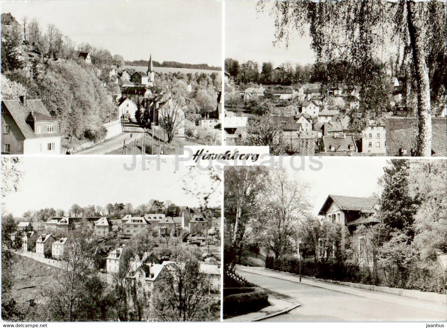 Hirschberg - Saale - 6553 - old postcard - 1969 - Germany DDR - used - JH Postcards