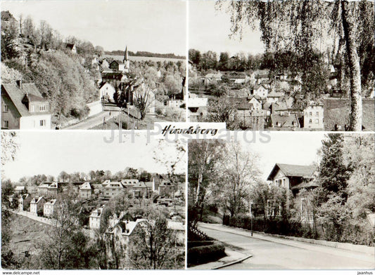 Hirschberg - Saale - 6553 - old postcard - 1969 - Germany DDR - used - JH Postcards