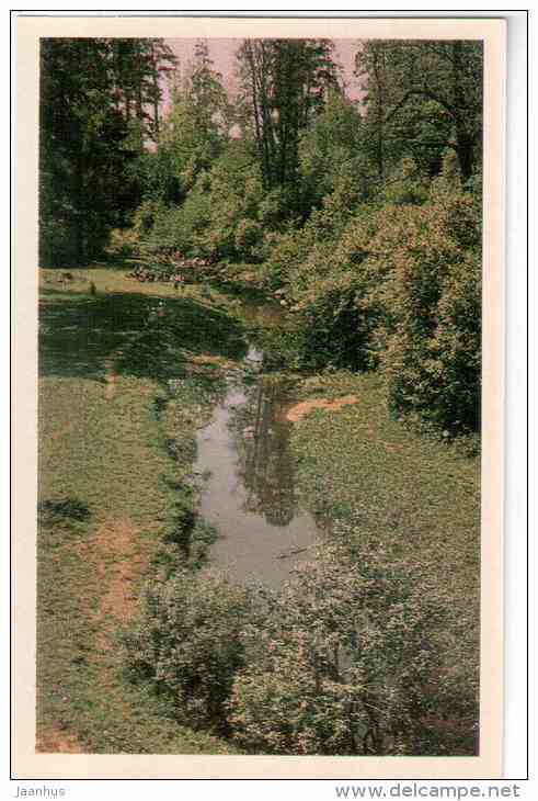 The Karost river valley - Oranienbaum - Lomonosov - 1971 - Russia USSR - unused - JH Postcards