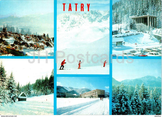 Tatry - Tatras - Gubalowka - multiview - Poland - unused - JH Postcards