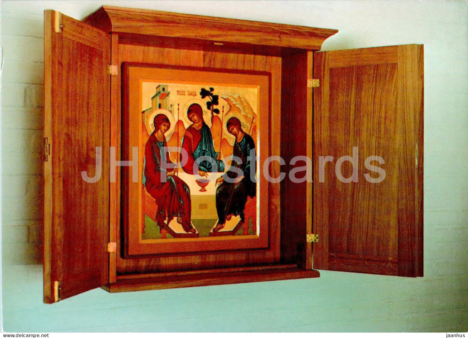 Logumkloster Refugium - Ikonskabet - Monastery Refugium - Icon Cabinet - 824/88 - 2004 - Denmark - used - JH Postcards