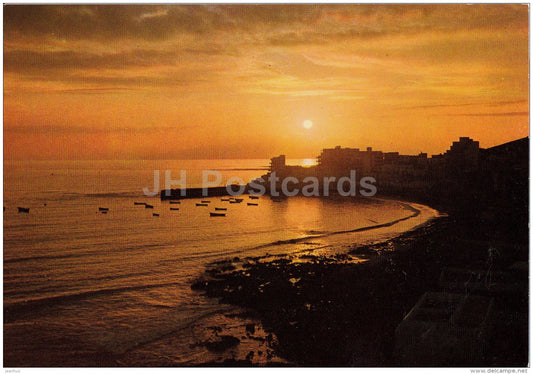 Las Palmas de Gran Canaria - Puesta del Sol - sunset - Espana - Spain - used - JH Postcards