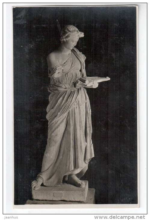 La Fanciulla d'Anzio - Ancient Greek - sculpture - Museo Nazionale Romano - 63407 - old postcard - unused - JH Postcards