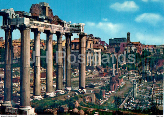 Roma - Rome - Foro Romano - Roman Forum - ancient world - 215 - Italy - unused - JH Postcards