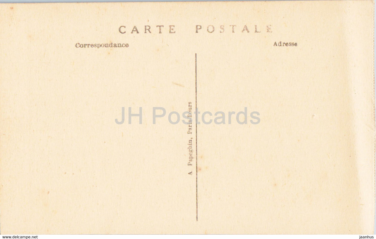 Versailles - Le Chateau - La Cour de Marbre - 6 - old postcard - France - unused
