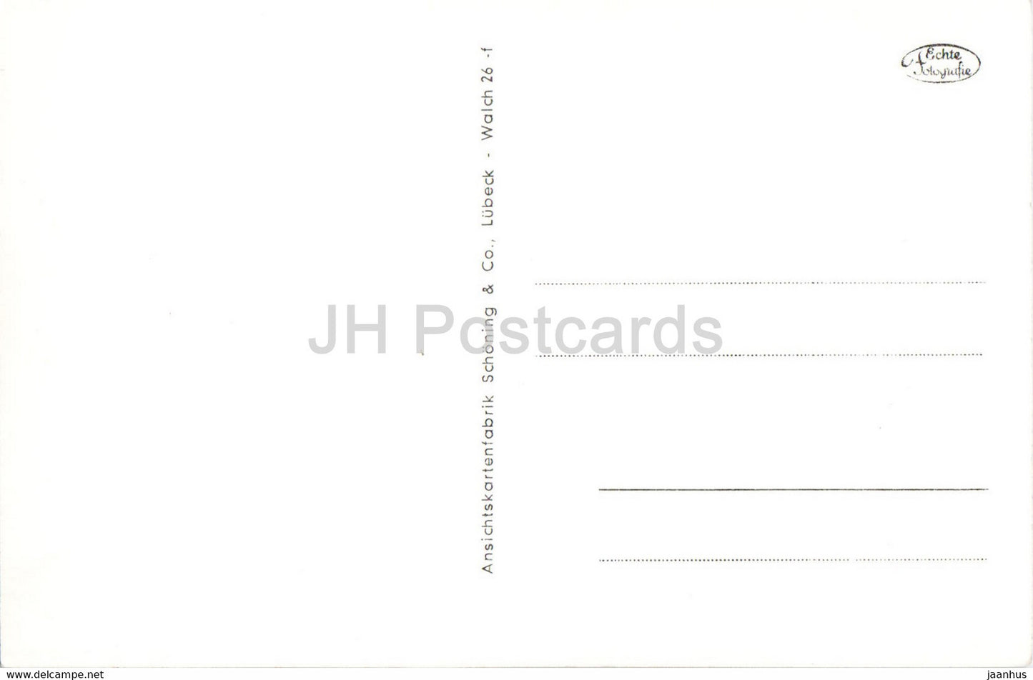 Gruss vom Walchensee - old postcard - Germany - unused