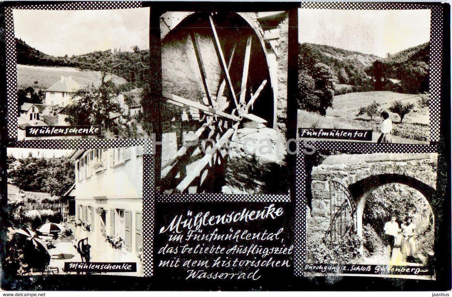 Muhlenschenke - old postcard - Germany - used - JH Postcards