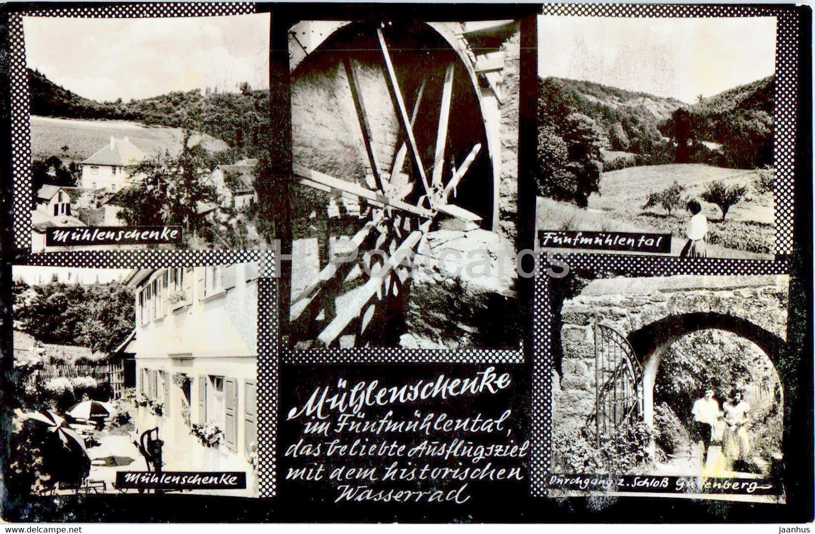 Muhlenschenke - old postcard - Germany - used - JH Postcards