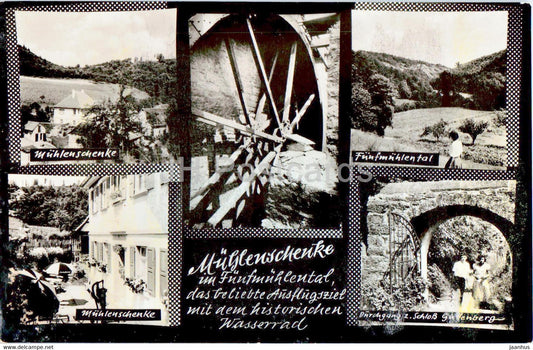 Muhlenschenke - old postcard - Germany - used - JH Postcards