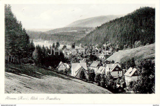 Altenau Harz - Blick vom Kunstberg - old postcard - 1954 - Germany - used - JH Postcards