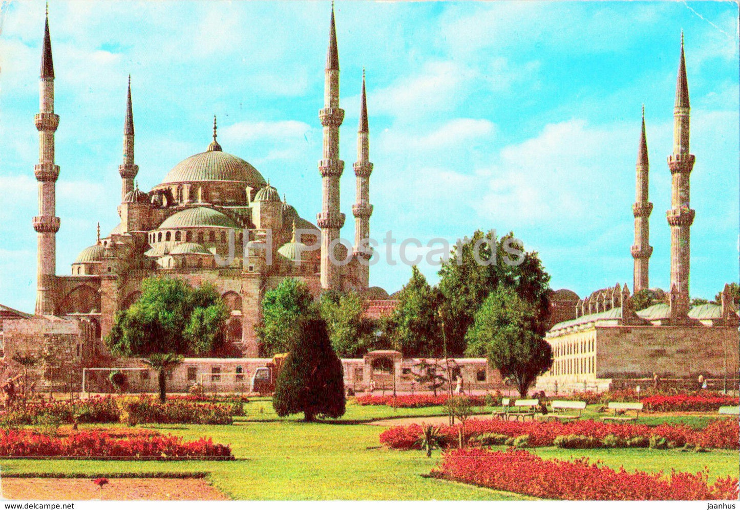 Istanbul - The Blue Mosque - 1975 - Turkey - used - JH Postcards