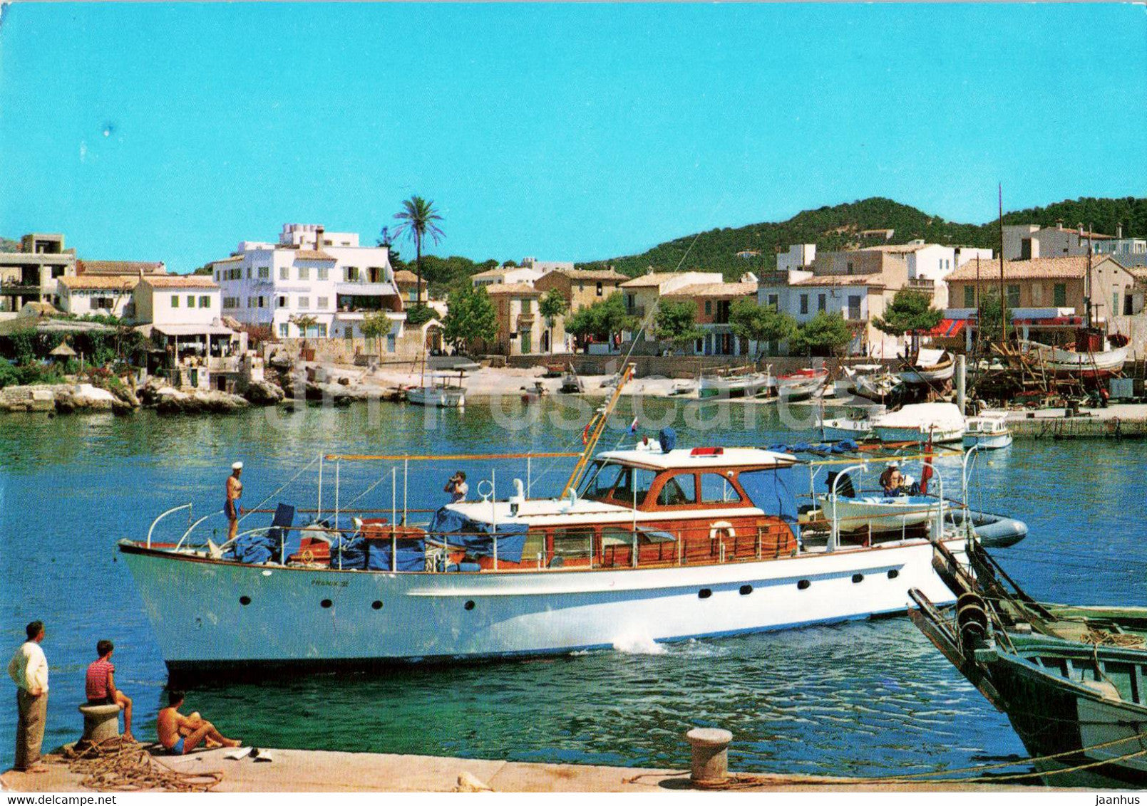 Mallorca - Cala Ratjada - Detalle del Puerto - port - ship - boat - 1412 - Spain - unused - JH Postcards
