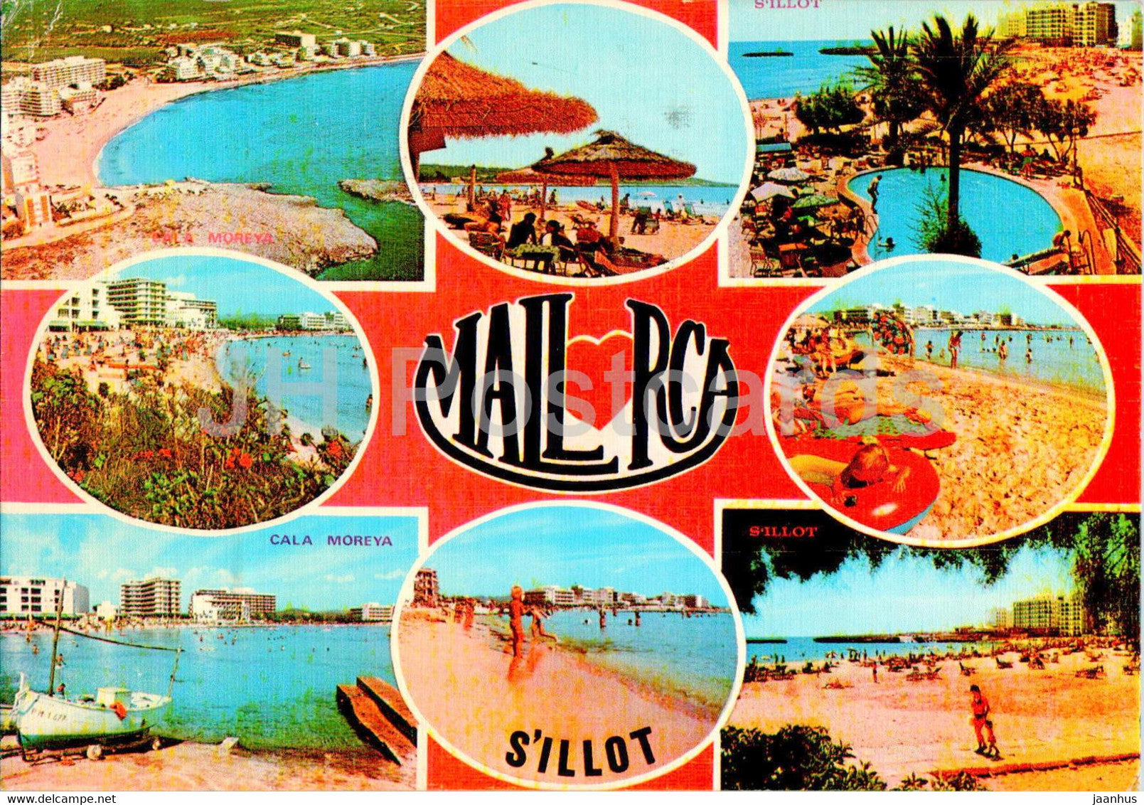 S'illot - Mallorca - multiview - 2580 - Spain - used - JH Postcards