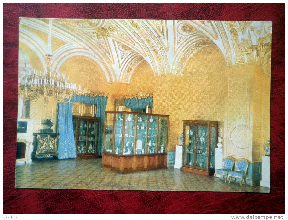 Leningrad - St. Petersburg - Winter Palace. Gold Drawing-room - 1968 - Russia - USSR - unused - JH Postcards