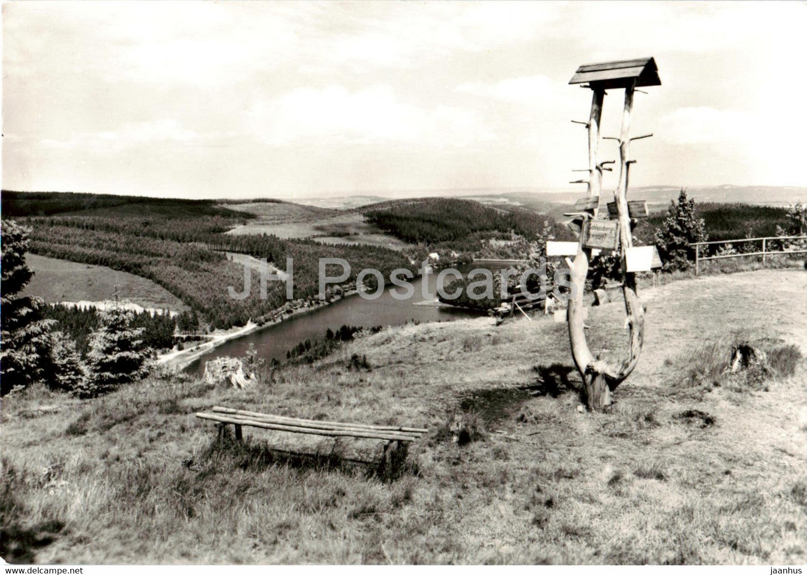 Lutschetalsperre - Kr Arnstadt - Germany DDR - unused - JH Postcards