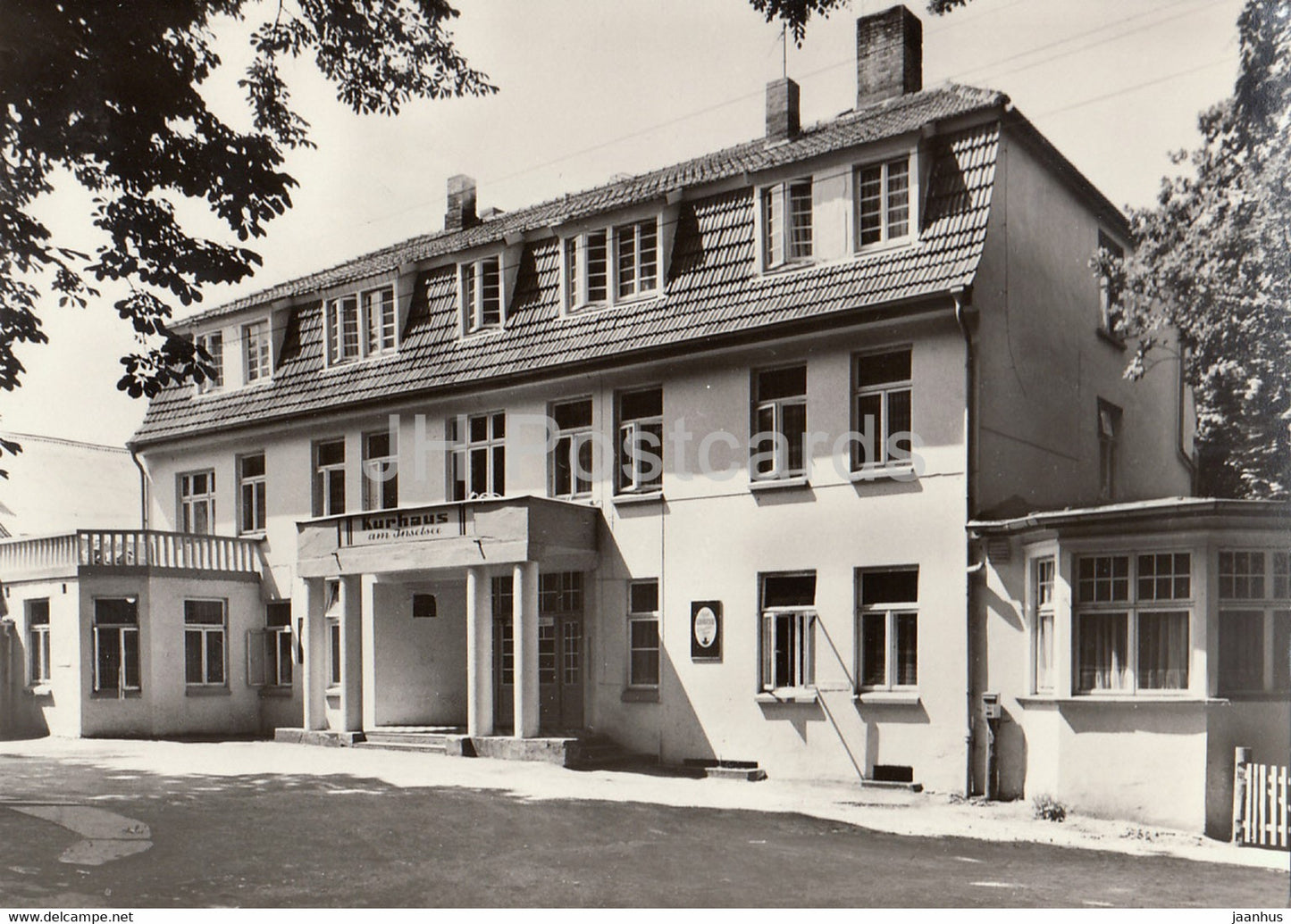 Gustrow - Kurhaus am Inselsee - Germany - unused - JH Postcards