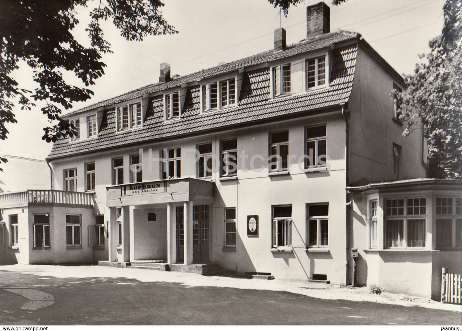 Gustrow - Kurhaus am Inselsee - Germany - unused - JH Postcards