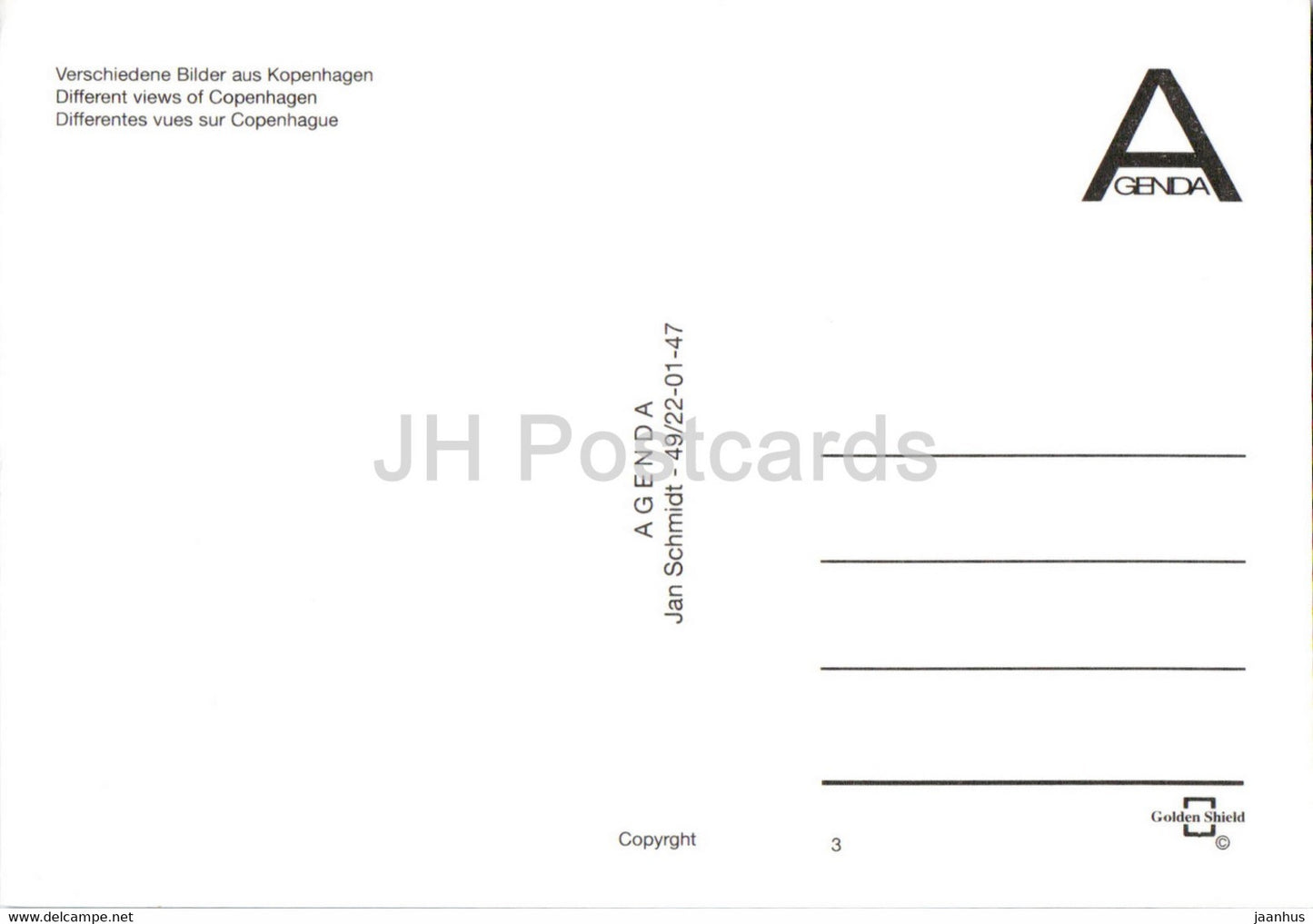 Copenhagen - multiview - 3 - Denmark - unused