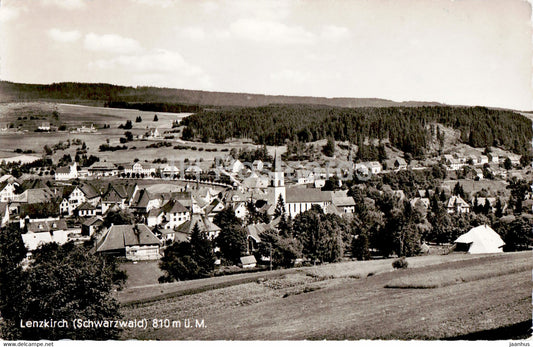 Lenzkirch - Schwarzwald - 810 m old postcard - 1957 - Germany - used - JH Postcards