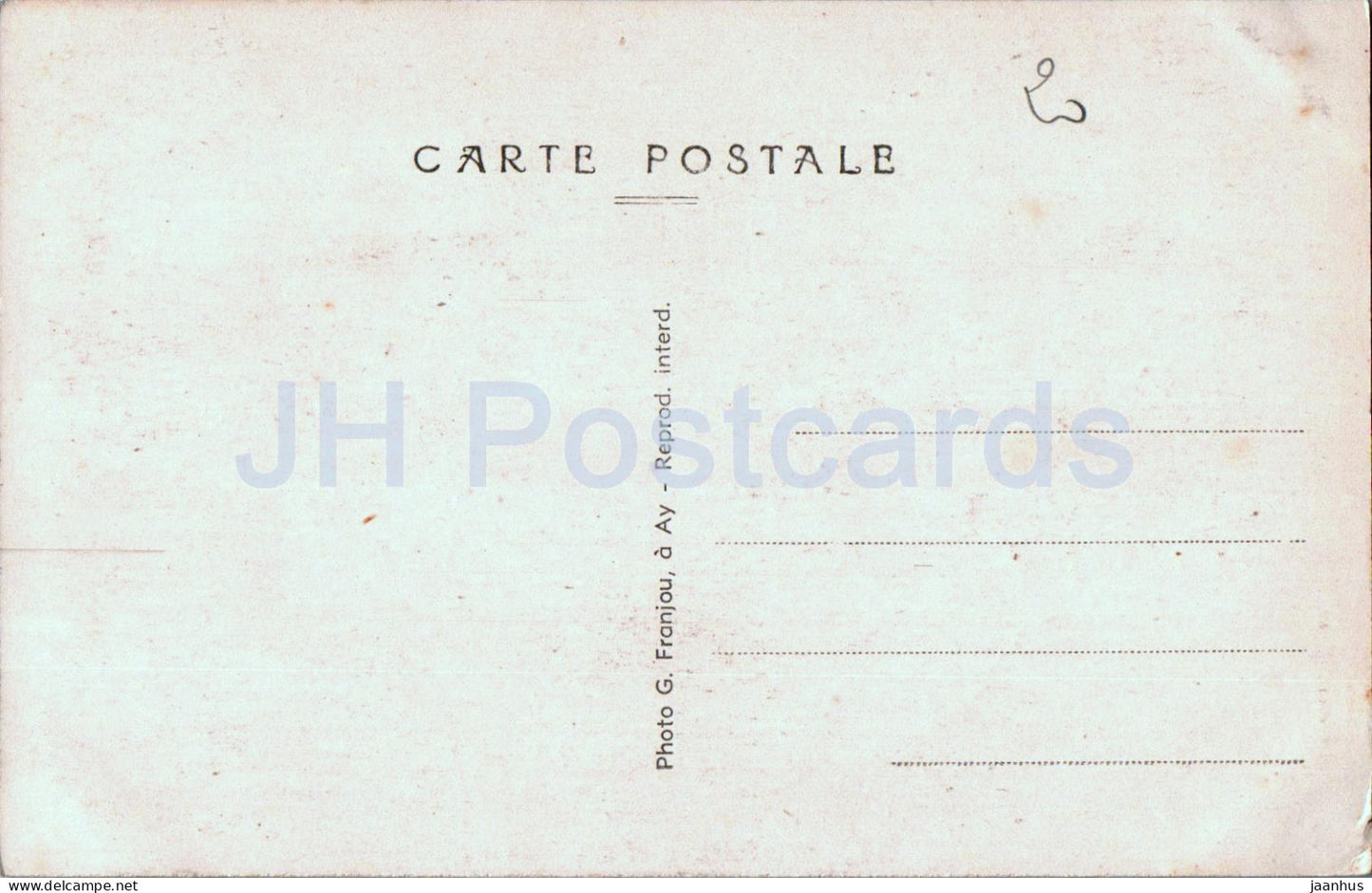 Ay Champagne et ses Coteaux - vue générale - carte postale ancienne - France - inutilisée 