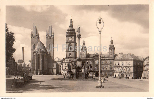 Hradec Kralove - old postcard - Czech Republic - unused - JH Postcards