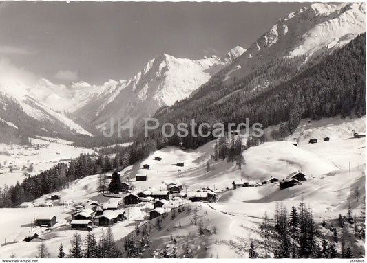 Klosters - Selfranga gegen Monbiel und die Silvrettagruppe - Switzerland - unused - JH Postcards