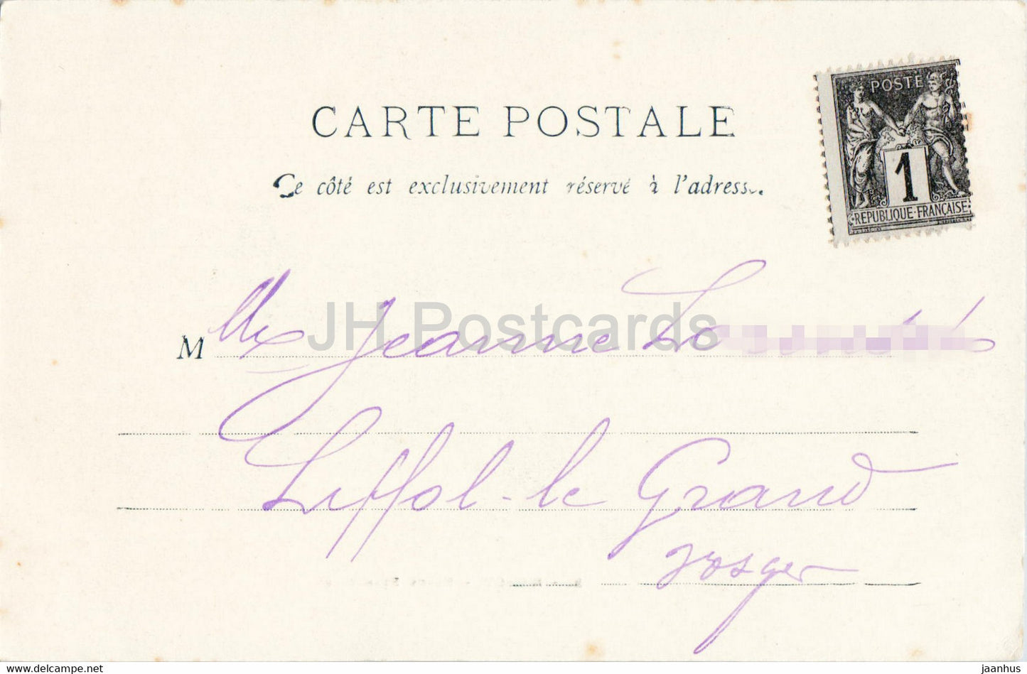 Nancy - Place Stanislas - 3 - carte postale ancienne - France - occasion