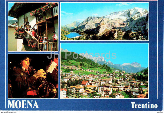 Moena Trentino - Dolomiti - 1986 - Italy - used - JH Postcards