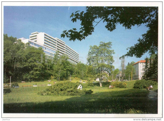 Jachymov - sanatorium Behounka - Czech - used 2000 - JH Postcards