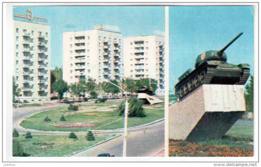 Guards Square - tank - Rostov-na-Donu - Rostov-on-Don - 1973 - Russia USSR - unused - JH Postcards