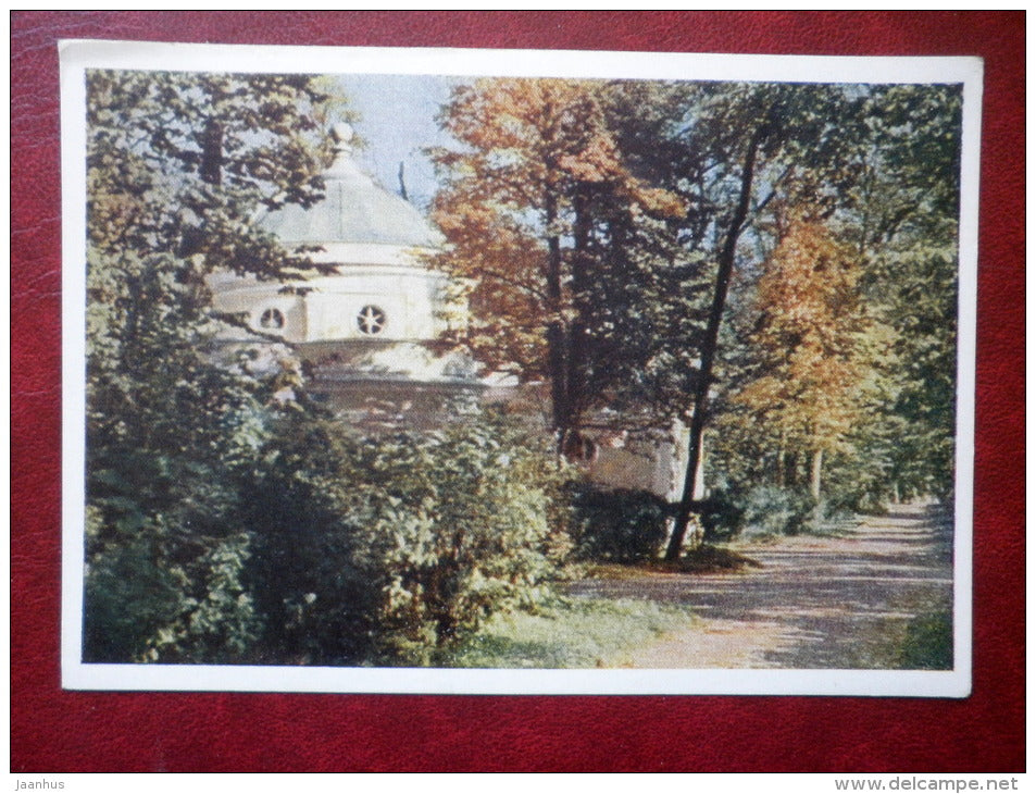 Lower Baths pavilion - Catherine Park - Pushkin - 1955 - Russia USSR - unused - JH Postcards