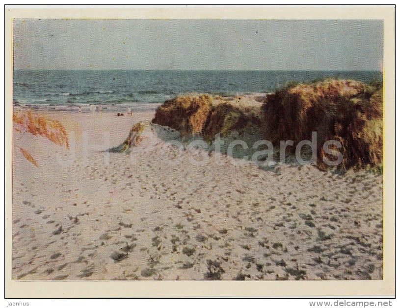 beach - dunes - Palanga - Lithuania USSR - unused - JH Postcards