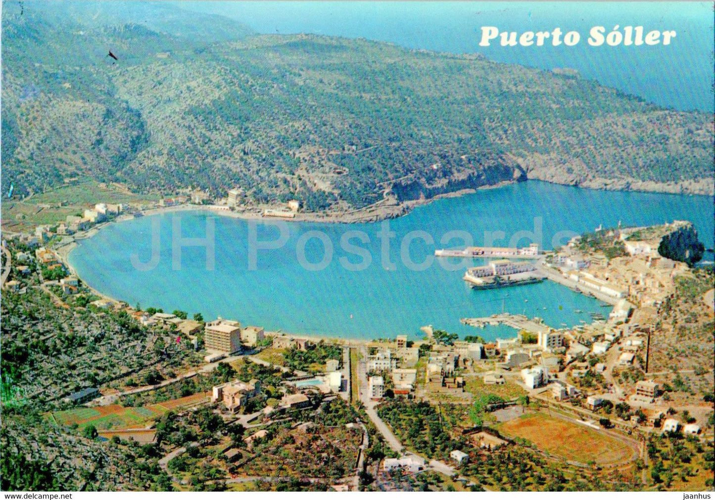 Puerto Soller - Vista aerea del Puerto - Mallorca - 2602 - Spain - unused - JH Postcards